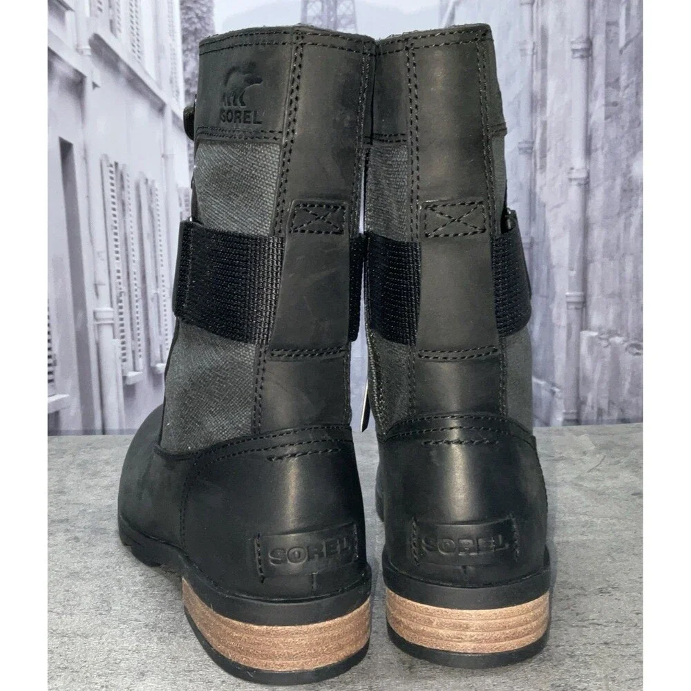 Sorel Women’s Emelie Conquest Boot-Light And Heavy Rain Waterproof Size 9